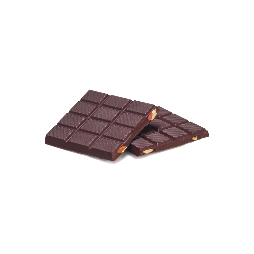 El Yapımı Bademli Bitter Tablet Çikolata